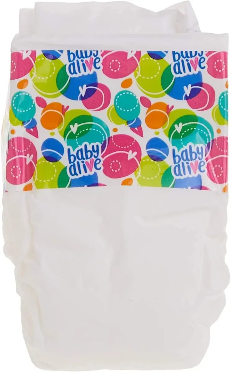 Baby Alive Doll Diaper Refill 4-Pack for Kids 3+ | Compatible with Drink & Wet Dolls - view 3