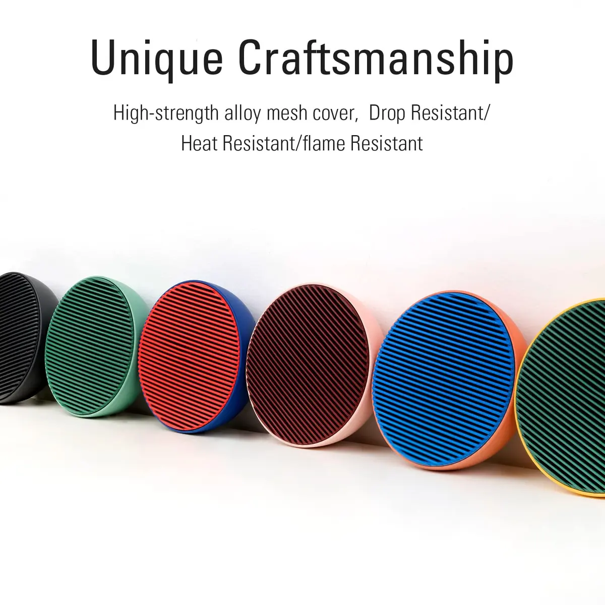 Vifa City Portable Wireless Bluetooth Speaker with Dual Pairing & IPX4 Waterproof, 20W HiFi Audio, 65mm Drivers, Burgundy Blush | Modern Premium Design - view 2