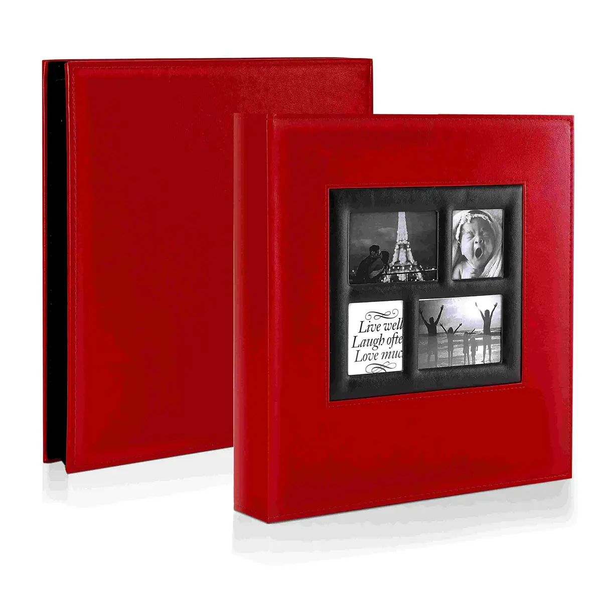 Ywlake Photo Album 4x6 1000 Pockets | Extra Large Capacity Family Wedding Album with Leather Cover - view 2