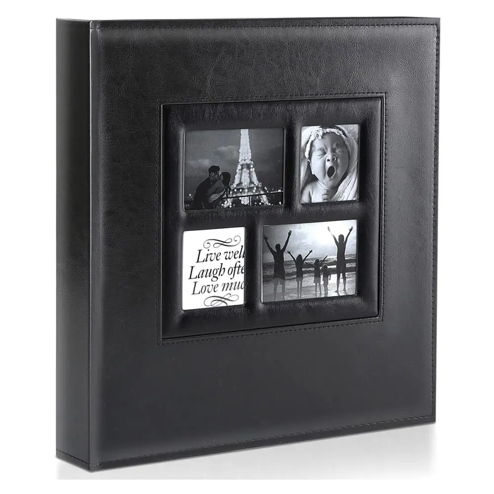 Ywlake Photo Album 4x6 1000 Pockets | Extra Large Capacity Family Wedding Album with Leather Cover - main product image