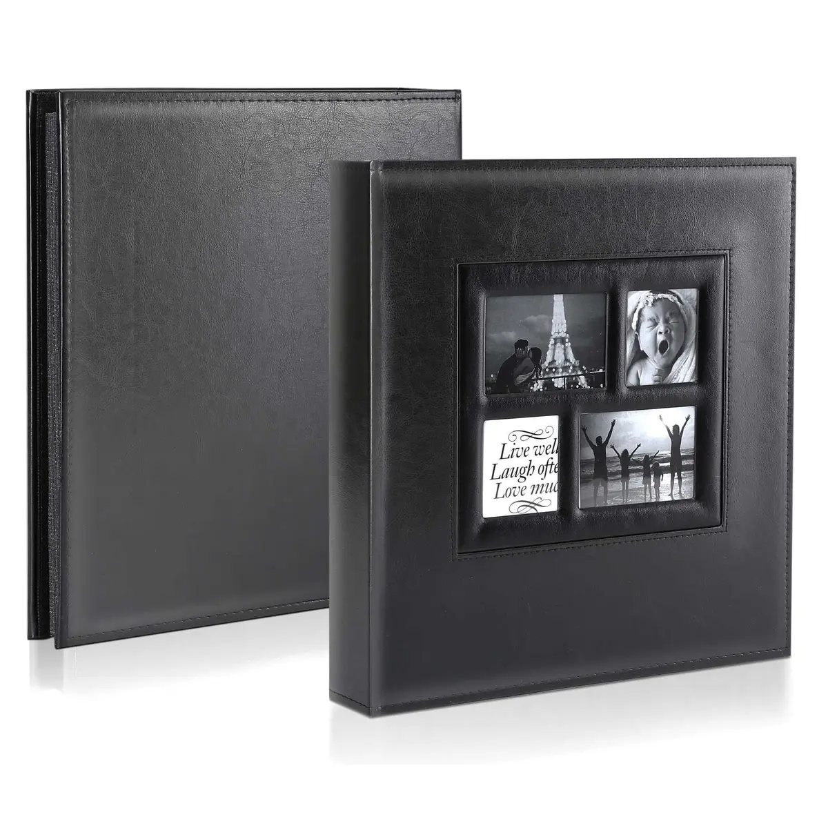 Ywlake Photo Album 4x6 1000 Pockets | Extra Large Capacity Family Wedding Album with Leather Cover - view 2