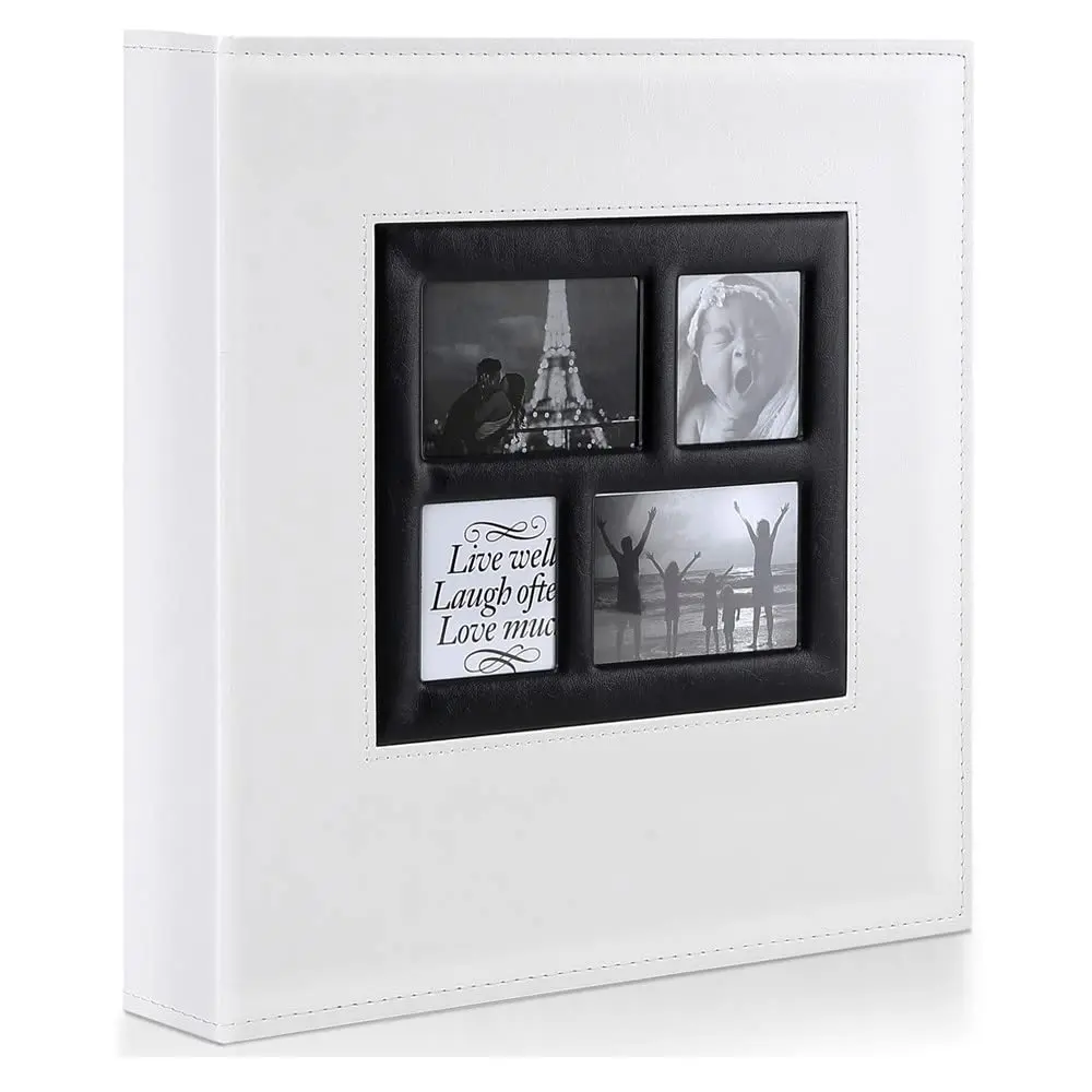 Ywlake Photo Album 4x6 1000 Pockets | Extra Large Capacity Family Wedding Album with Leather Cover - main product image