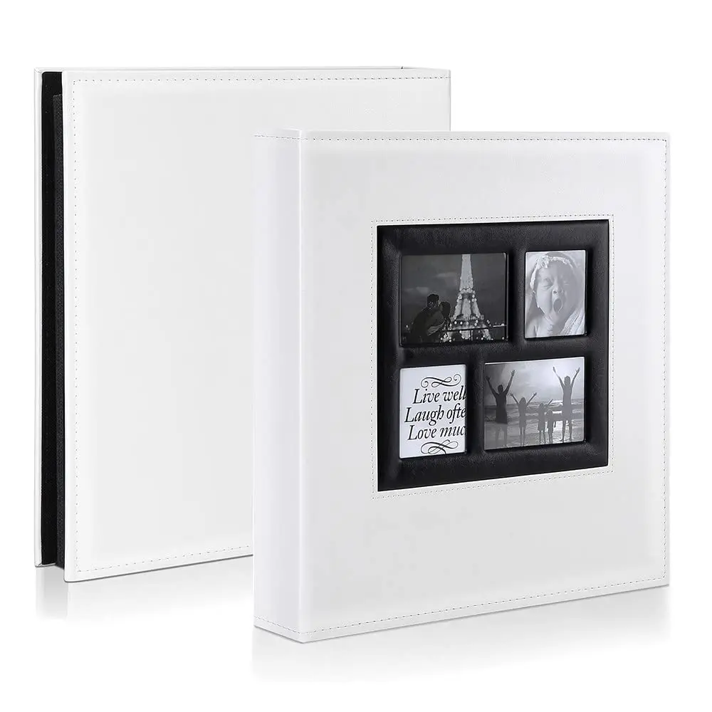Ywlake Photo Album 4x6 1000 Pockets | Extra Large Capacity Family Wedding Album with Leather Cover - view 2