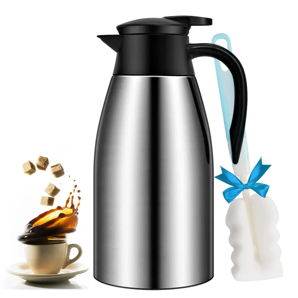 GearRoot 68oz Coffee Carafe Insulated | Keeps Beverages Hot 12H & Cold 24H - main product image