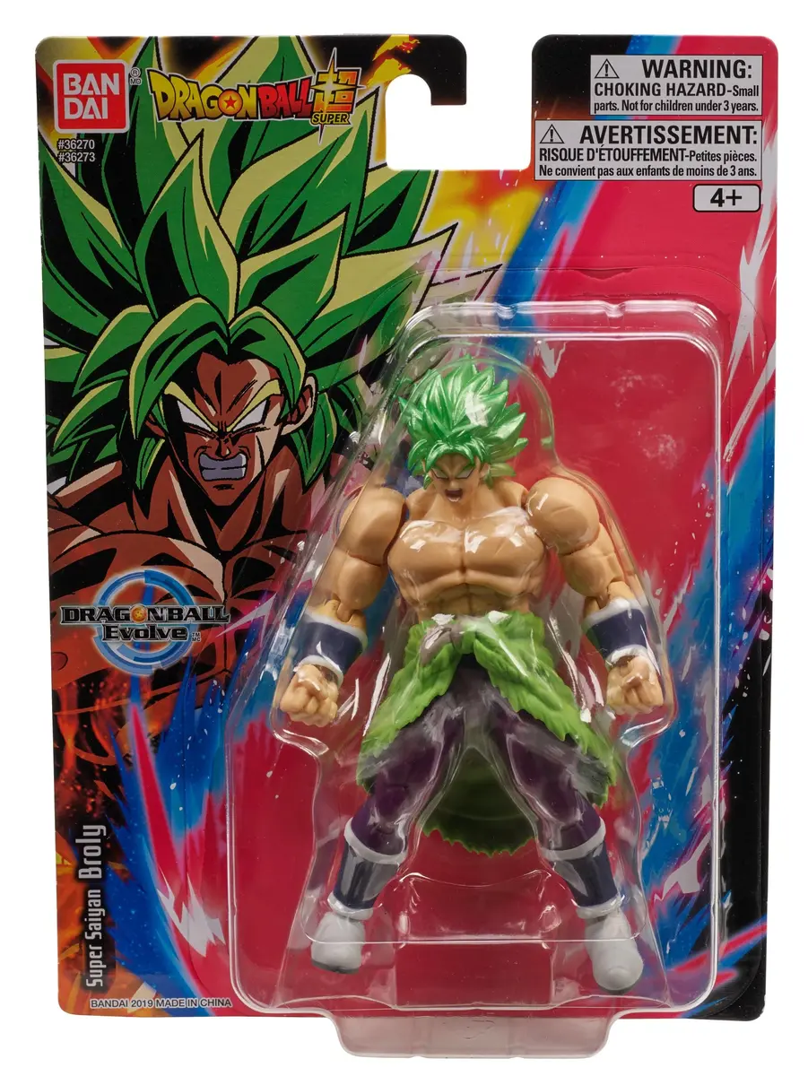 Dragon Ball Z Super Saiyan Broly Action Figure 5" | Authentic Anime Collectible for Kids & Fans - view 5