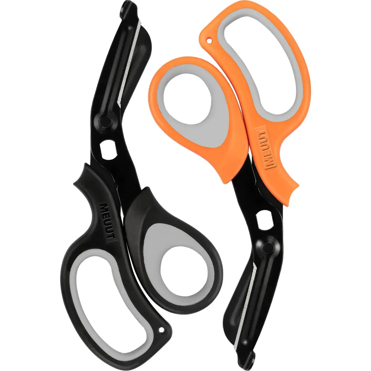 MEUUT 8-Inch Medical Trauma Shears (2-Pack) | Patented Surgical Grade Stainless Steel EMT Scissors - main product image