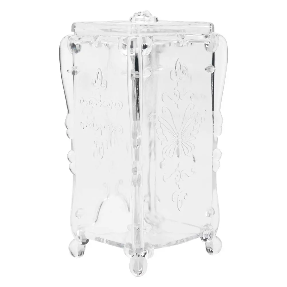 FILFEEL Acrylic Cosmetic Storage Box with Lid | 8cm x 7cm x 14cm (3.1in x 2.8in x 5.6in) - main product image