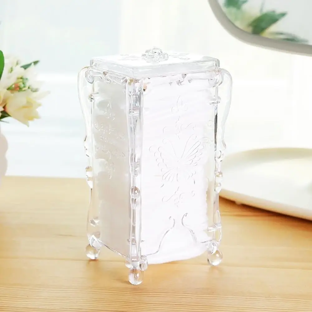 FILFEEL Acrylic Cosmetic Storage Box with Lid | 8cm x 7cm x 14cm (3.1in x 2.8in x 5.6in) - view 7