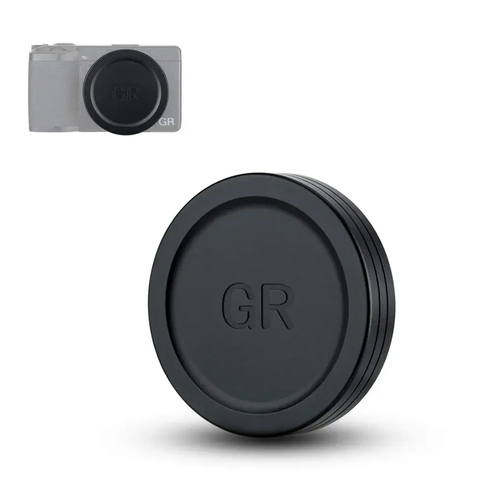 JJC Aluminum Lens Cap for Ricoh GR IIIx GR III HDF GR III GR III HDF GR II | 60mm (2.4 inches) Diameter - main product image
