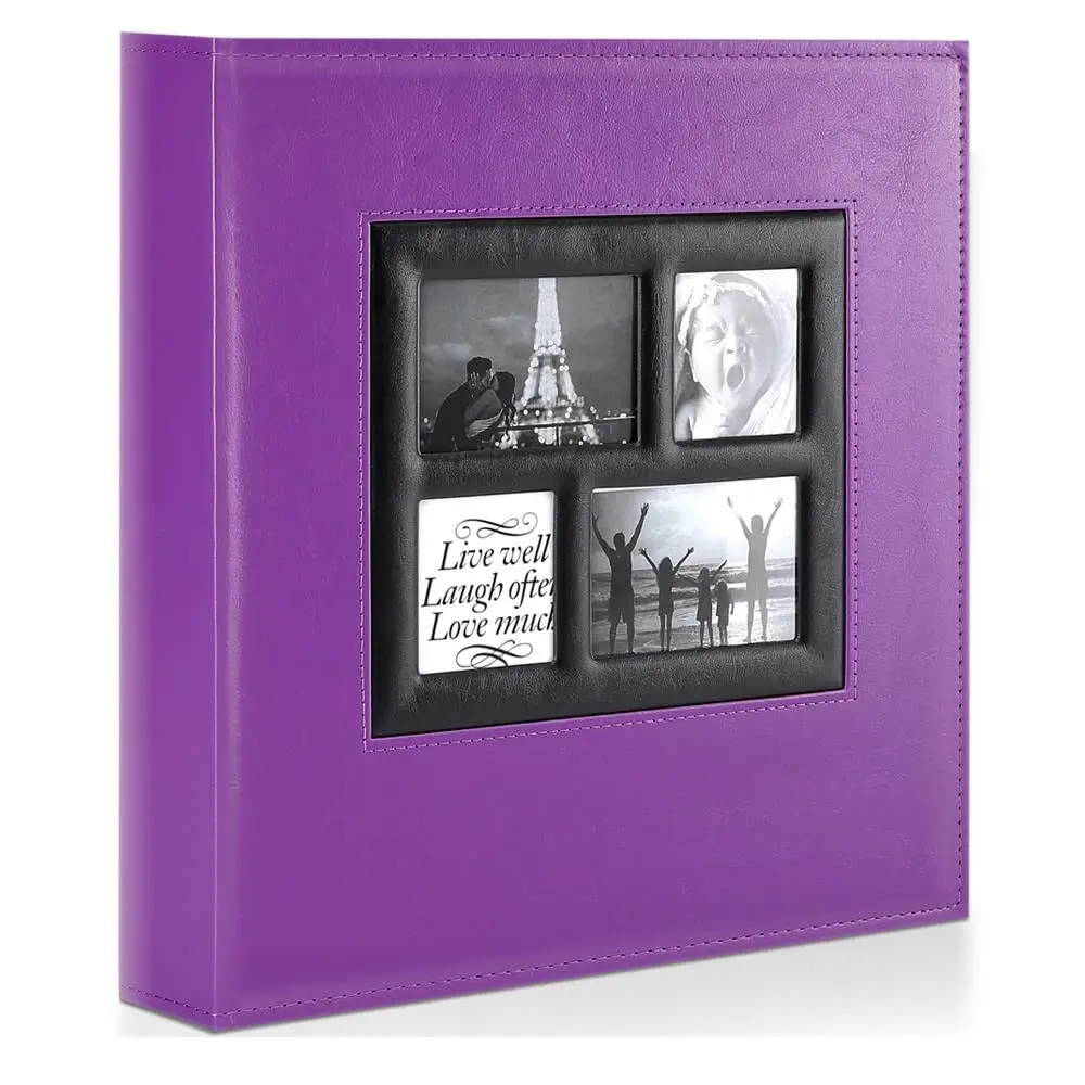 Ywlake Photo Album 4x6 1000 Pockets | Extra Large Capacity Family Wedding Album with Leather Cover - main product image
