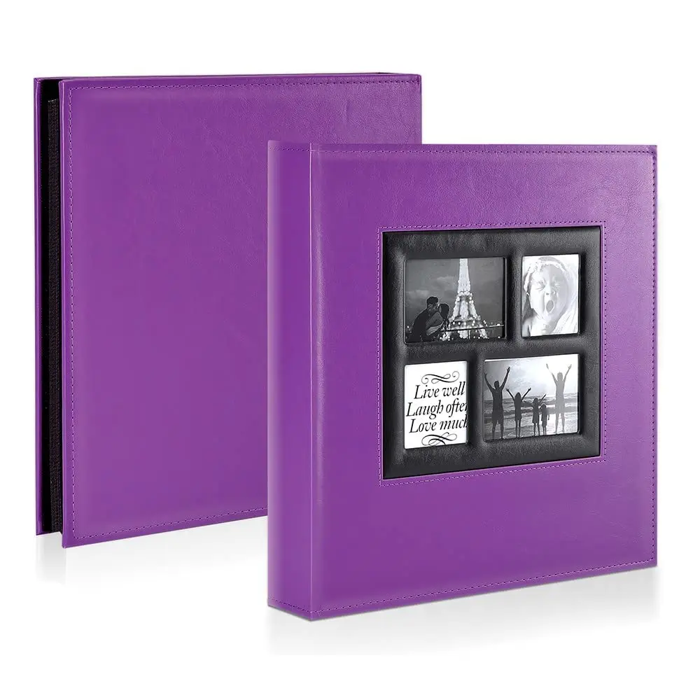 Ywlake Photo Album 4x6 1000 Pockets | Extra Large Capacity Family Wedding Album with Leather Cover - view 2