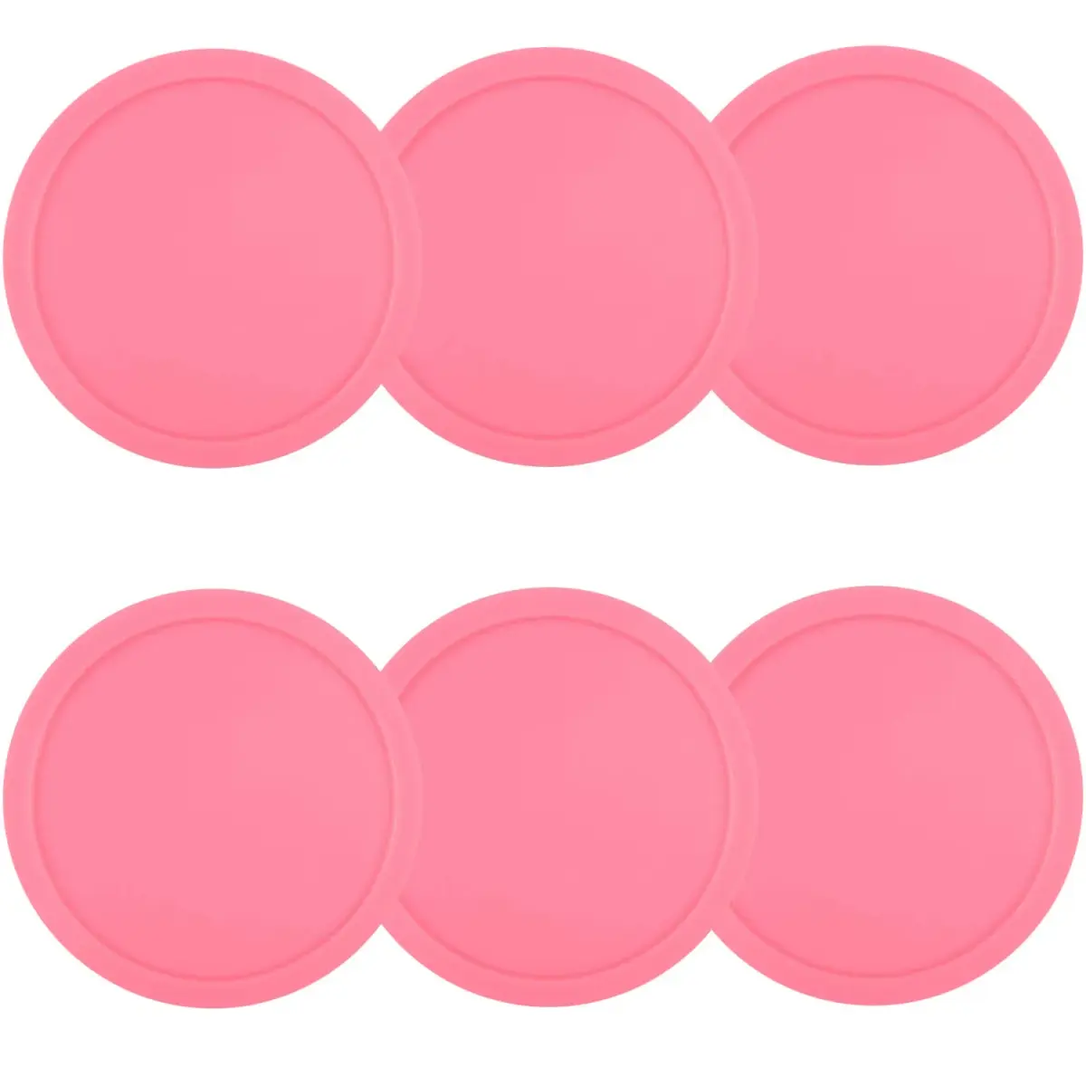 ONE250 Pink Air Hockey Pucks 3.2cm (1.25 inch) | 6 Pcs Value Pack - view 5