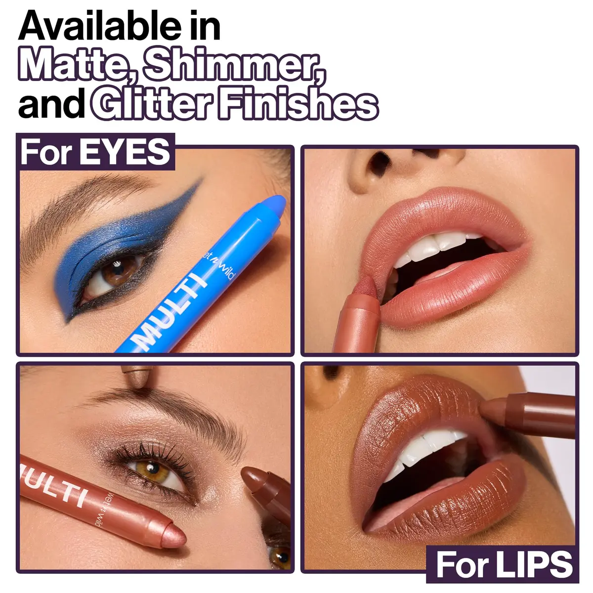 wet n wild Color Icon Cream Eyeliner Eyeshadow Multi-Stick Royal Scam | Vegan & Cruelty-Free - view 2