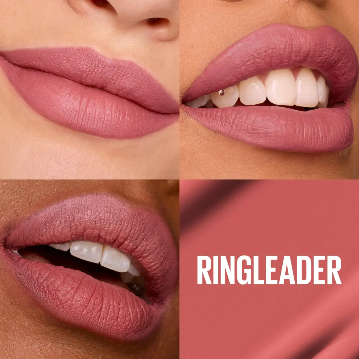 Maybelline Super Stay Matte Ink Liquid Lipstick - Ringleader Mauve Pink, 16-Hour Transfer-Proof Wear - view 2
