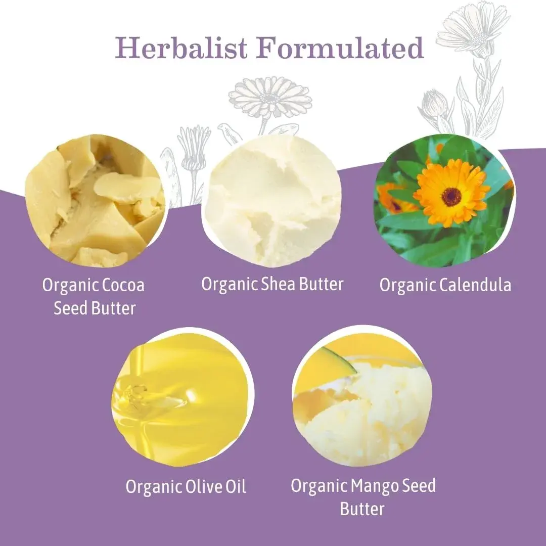 Earth Mama Vegan Nipple Butter 59ml (2 Fl Oz) | Cruelty-Free Lanolin-Free Breastfeeding Cream - view 3