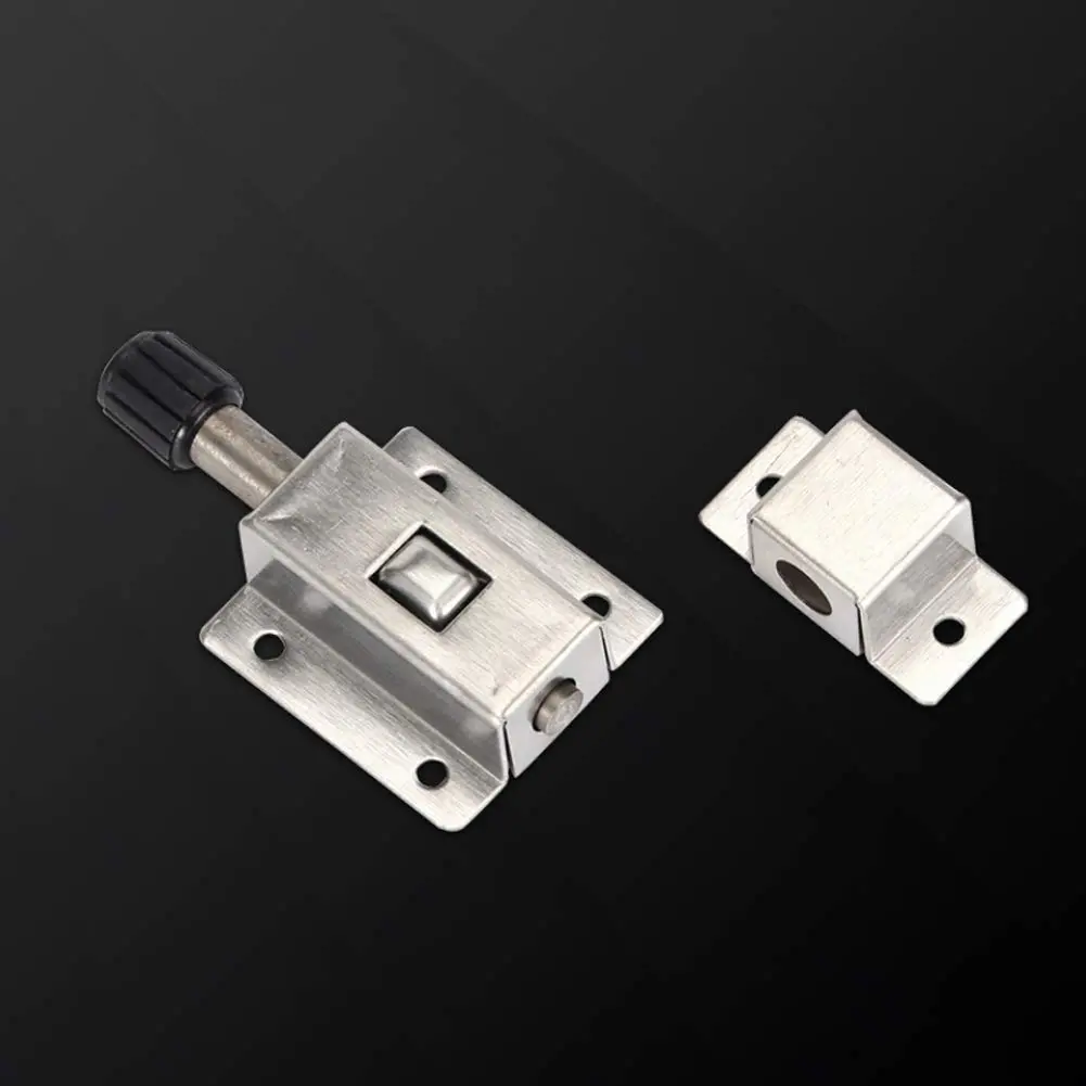 kaileyouxiangongsi Stainless Steel Gate Latch 2 Pack | Heavy Duty Spring Loaded Lock for Doors - view 3
