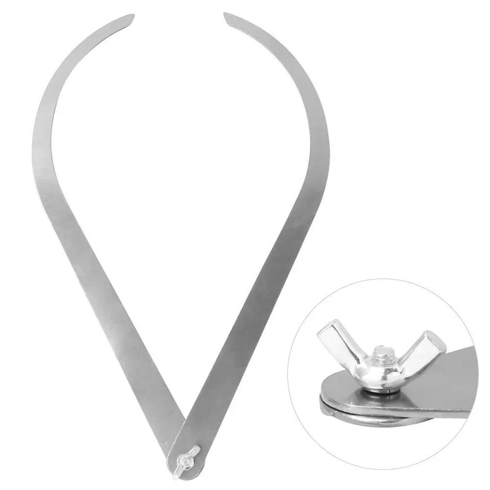 Hilitand 10in Stainless Steel Clay Caliper | Durable Pottery & Sculpture Tool (25.8x9.8x1.4 cm) - view 5