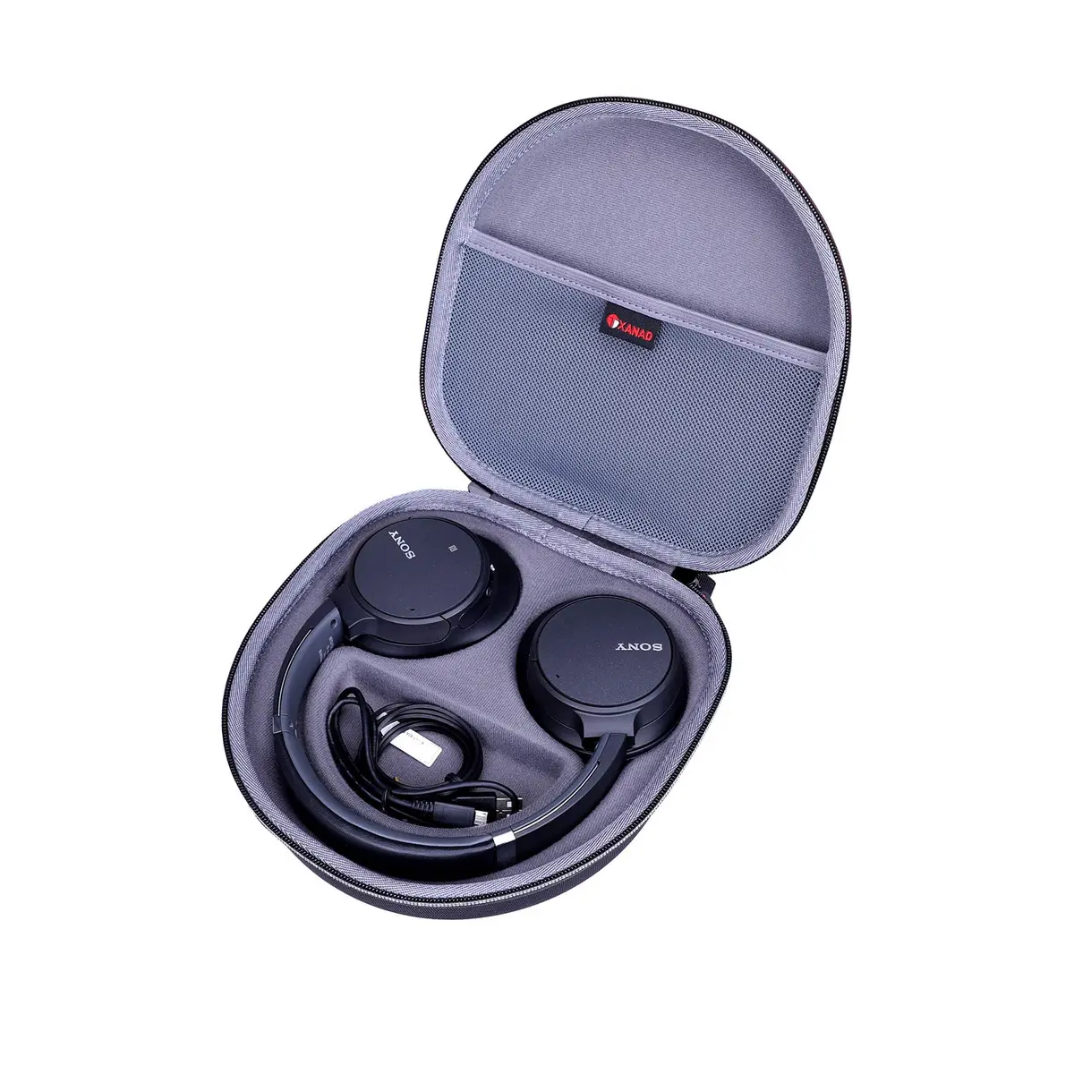 XANAD Hard Case for Sony WH-CH720N/WH-CH520N/WH-CH710N/WH-CH510 | Travel & Protection (70-120 chars) - main product image