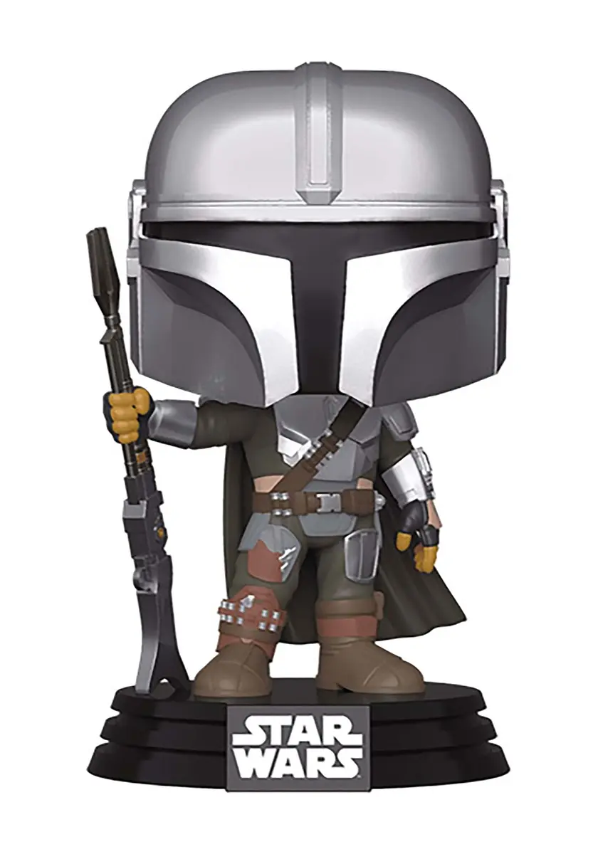 Funko POP! Star Wars: The Mandalorian - Mario (Final) - Metallic | 3.75-inch Vinyl Collectible Figurine - main product image