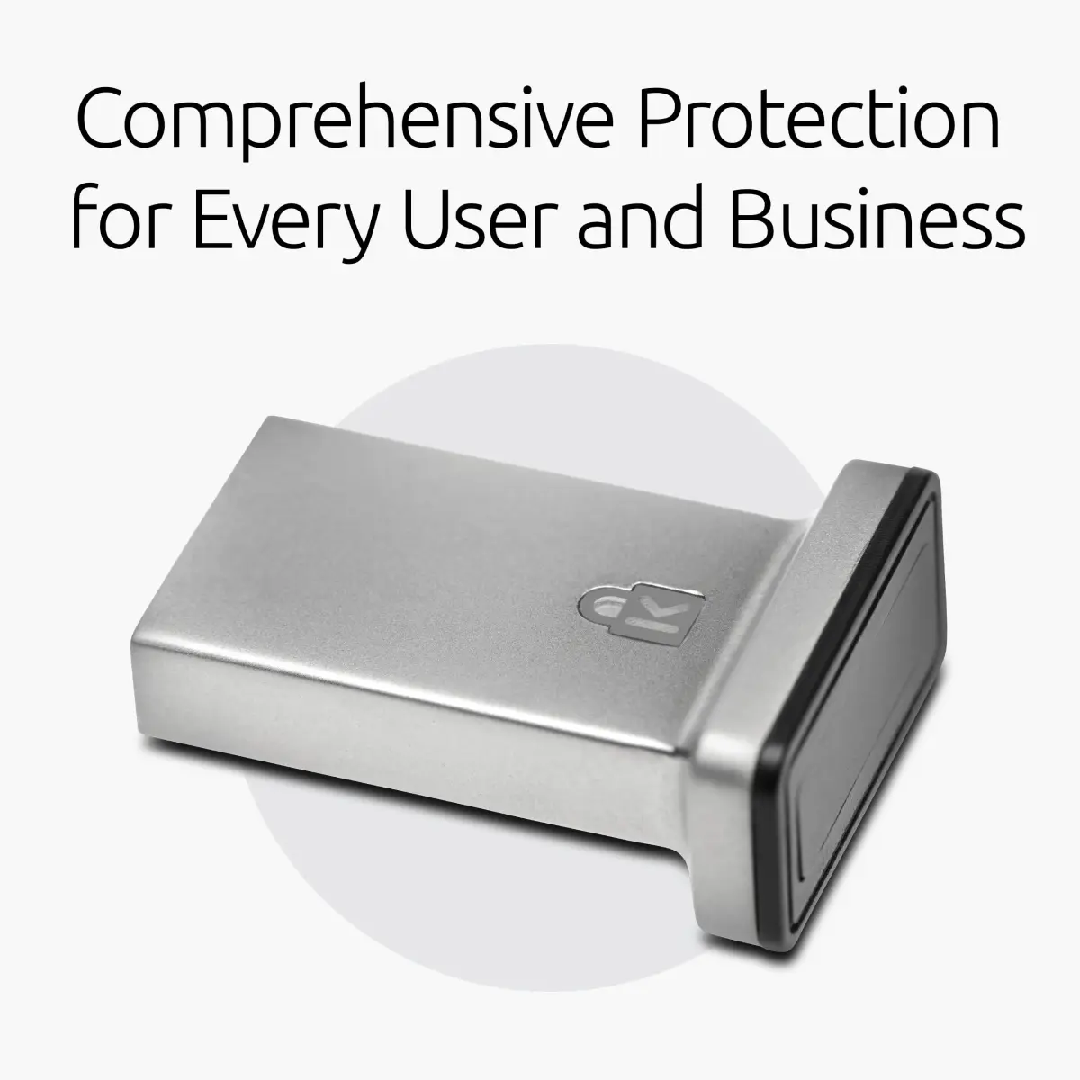 Kensington VeriMark Gen2 USB-A Fingerprint Key Reader | Windows Hello & Business, Tap and Go, Anti-Spoofing - view 4