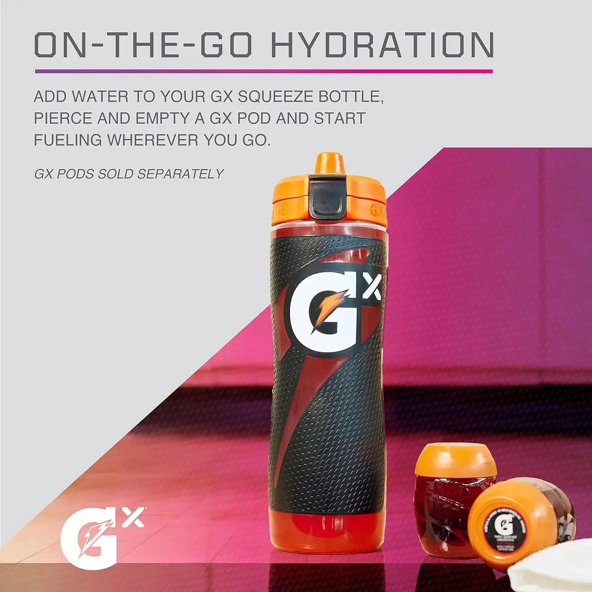 Gatorade Gx 30oz Bottle | Customizable Hydration for Athletes in India - view 4