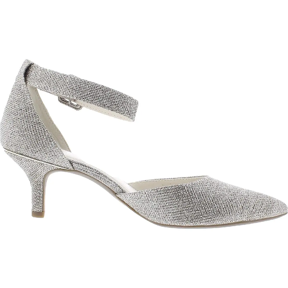 Anne Klein Womens Able Slip-On Flats - Comfortable Classic Dress Shoes for Office, Work & Formal Events, Platinum, 7.5 - view 2