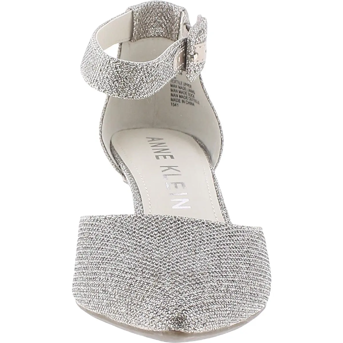 Anne Klein Womens Able Slip-On Flats - Comfortable Classic Dress Shoes for Office, Work & Formal Events, Platinum, 7.5 - view 3