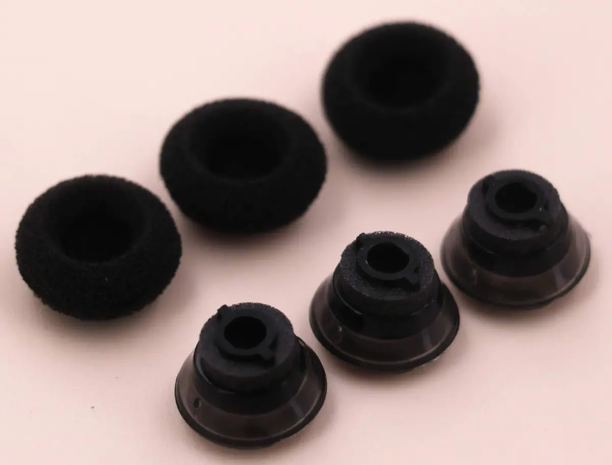 IiEXCEL Replacement Eartips for Plantronics Voyager 5200 & Legend, Small Gray (3 Pairs) - view 3