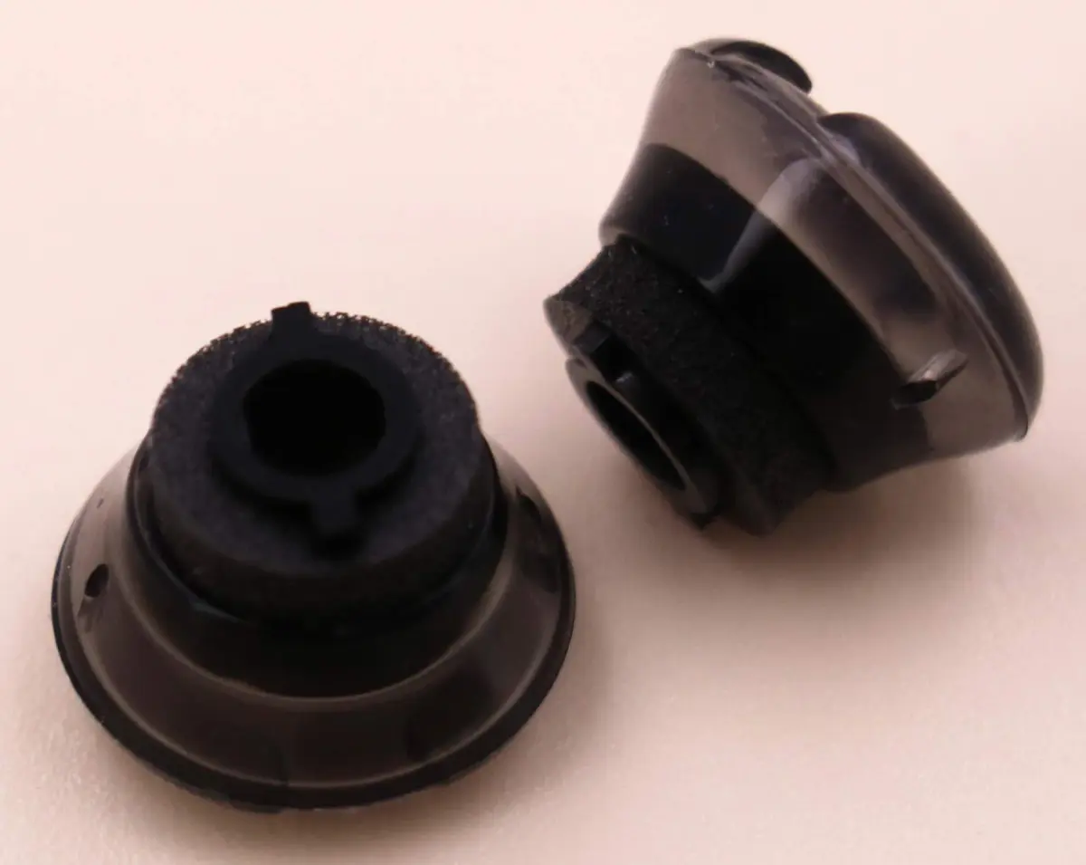 IiEXCEL Replacement Eartips for Plantronics Voyager 5200 & Legend, Small Gray (3 Pairs) - view 4