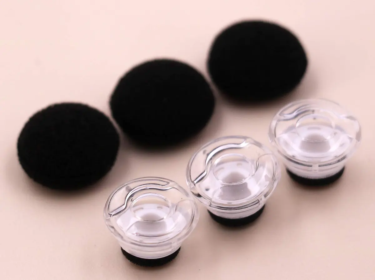 IiEXCEL Clear Silicone Eartip Kit for Plantronics Voyager Legend & 5200 Headsets, Small Size (3 Pairs) - view 6