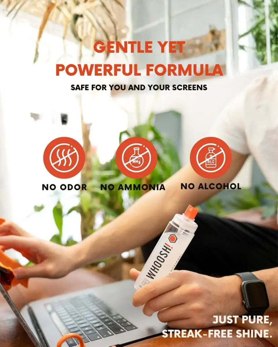 WHOOSH! Screen Shine Go Screen Cleaner Kit 30ml (1 fl oz) | Streak-Free Cleaning for All Screens & Lenses - view 4