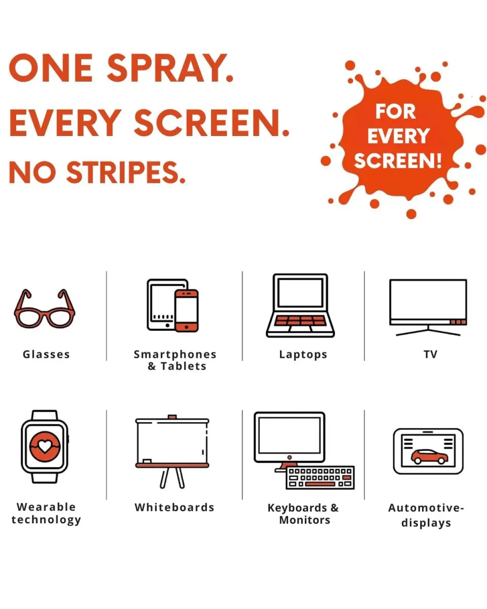 WHOOSH! Screen Shine Go Screen Cleaner Kit 30ml (1 fl oz) | Streak-Free Cleaning for All Screens & Lenses - view 7