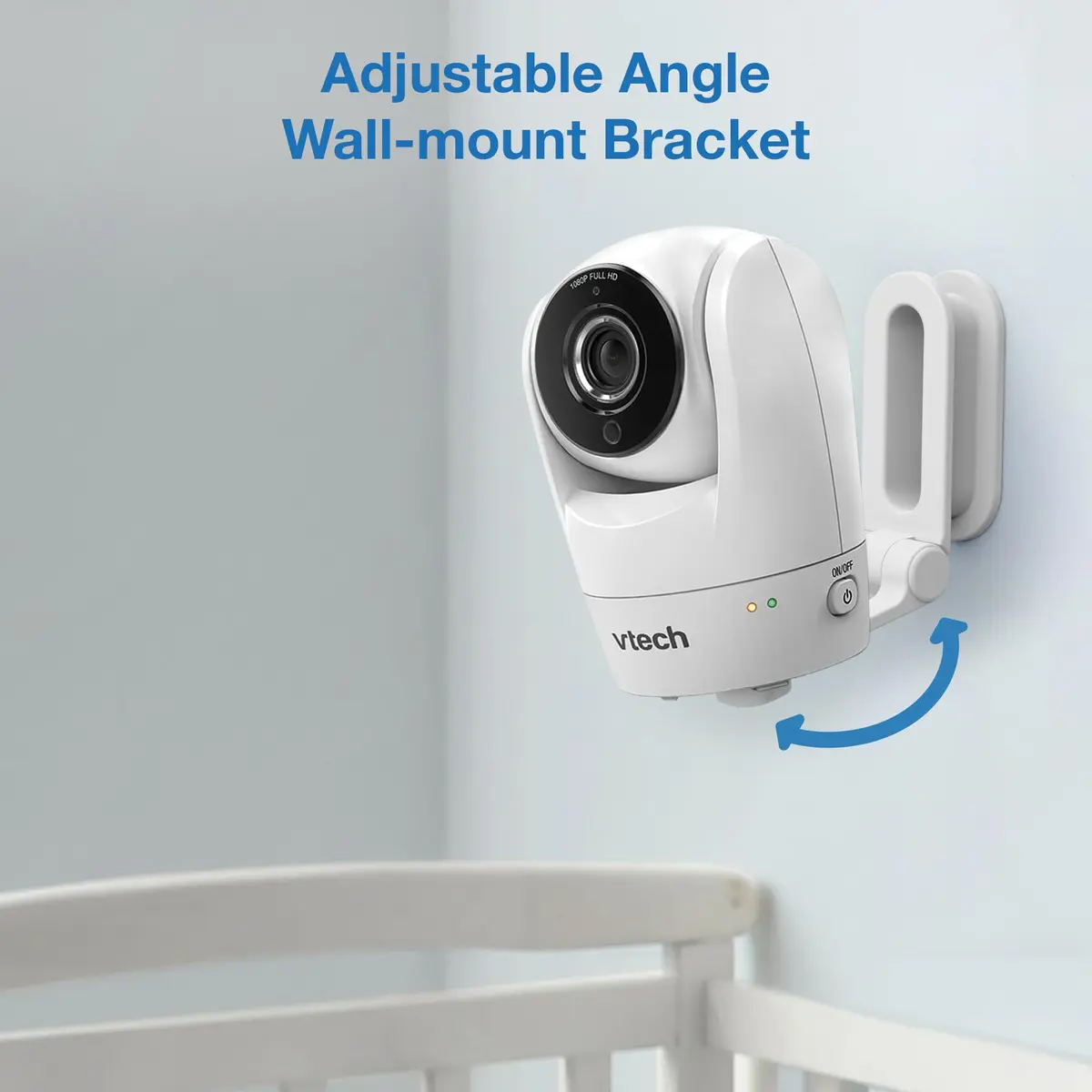 VTech VM901 Smart WiFi Baby Monitor with 5" Screen & 1080p Camera | Pan-Tilt-Zoom, Night Vision, Two-Way Talk - view 9