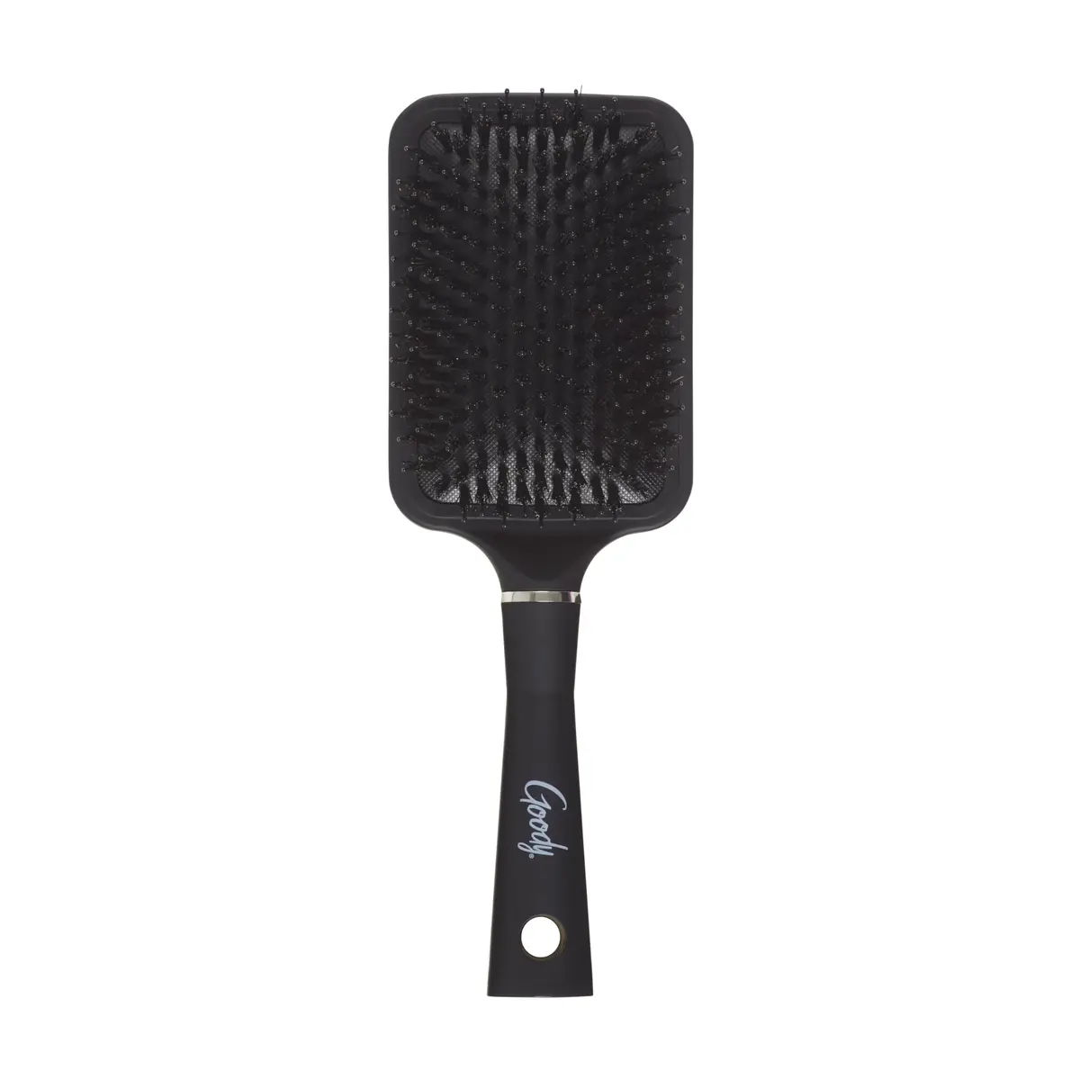 Goody Detangle It Paddle Brush Black with Nylon & Boar Bristles 27.3 cm (10.75 in) | Tackles Tangles & Knots for Thick Hair - view 2