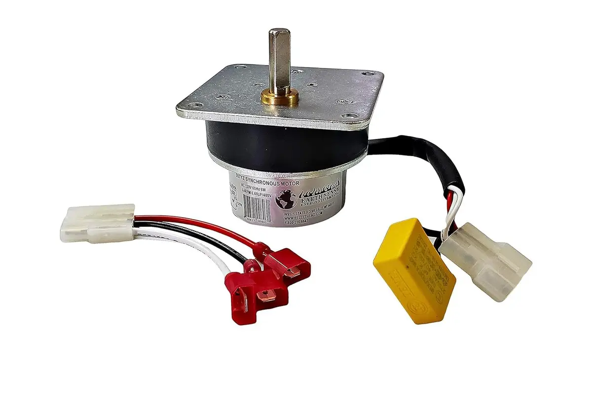Pellethead Auger Feed Motor Replacement for Quadra-Fire & Heatilator Models | 2.4 RPM 120V | 3-Year Warranty - main product image