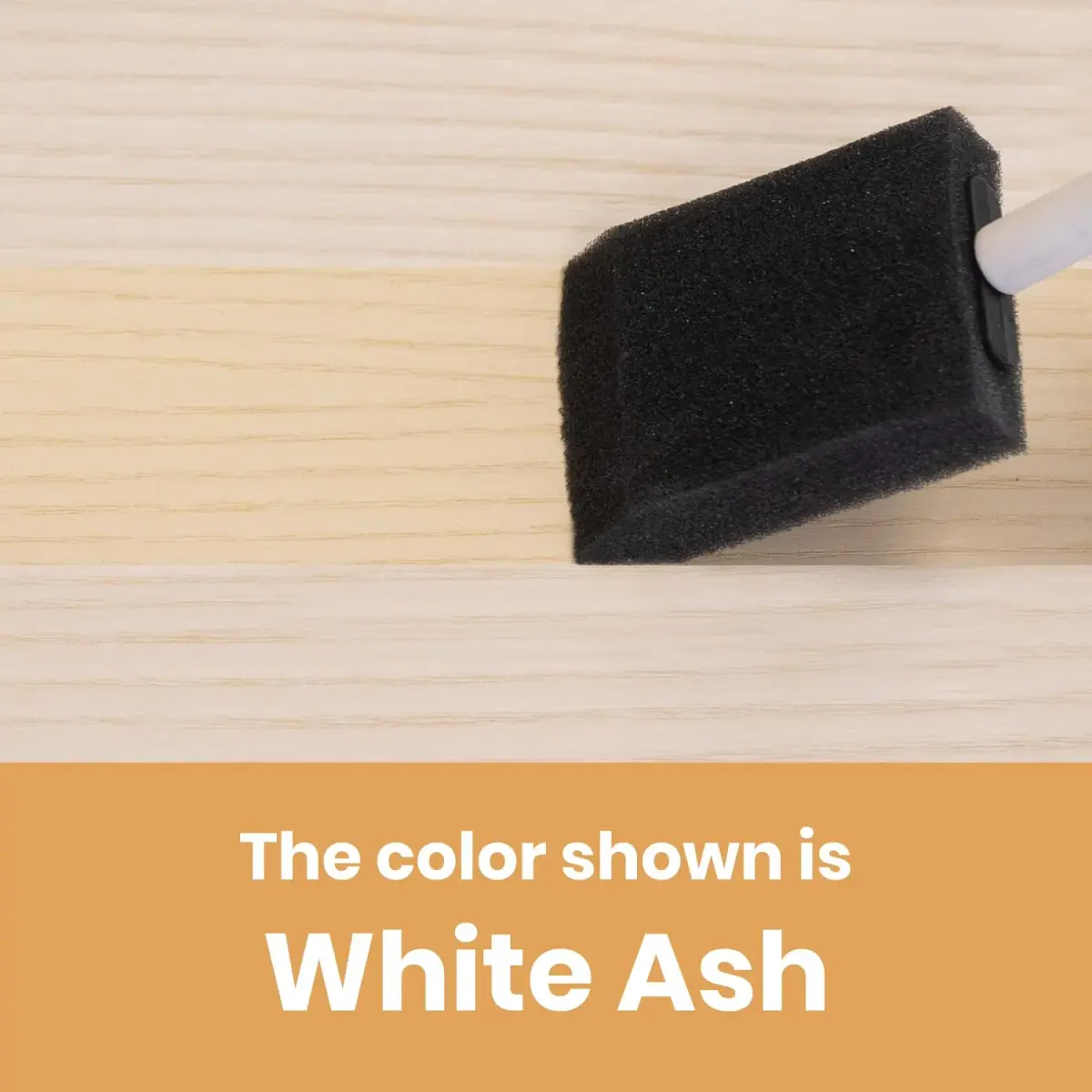 Furniture Clinic White Ash Wood Stain 500ml (17 Fl Oz) | Water Based, Fast Drying, Low Odor - view 2