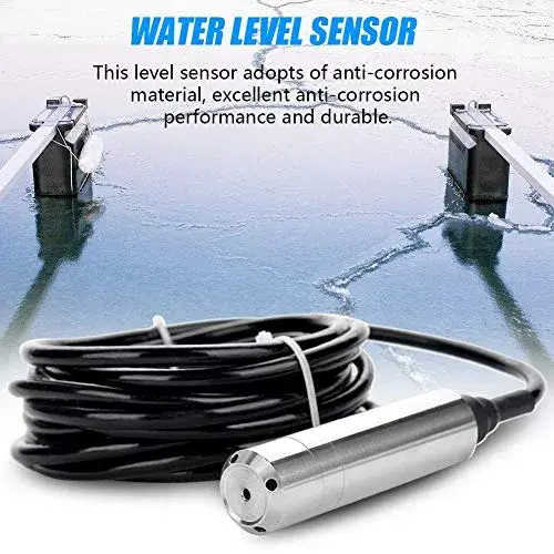 Tangxi DC24V 4-20mA Liquid Level Sensor 0-5m Range | 6m Cable, Steel Probe - view 5