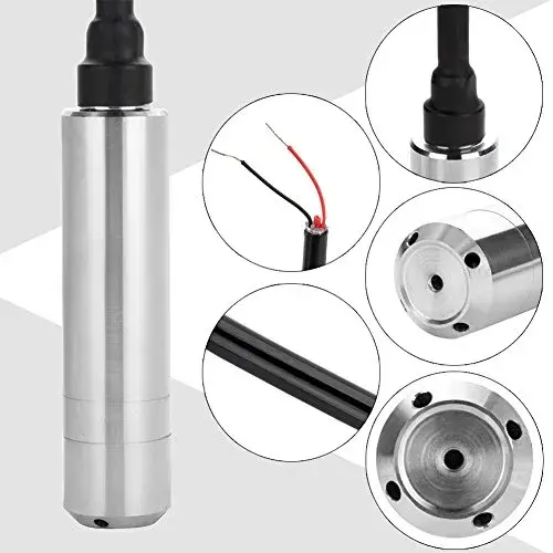 Tangxi DC24V 4-20mA Liquid Level Sensor 0-5m Range | 6m Cable, Steel Probe - view 7