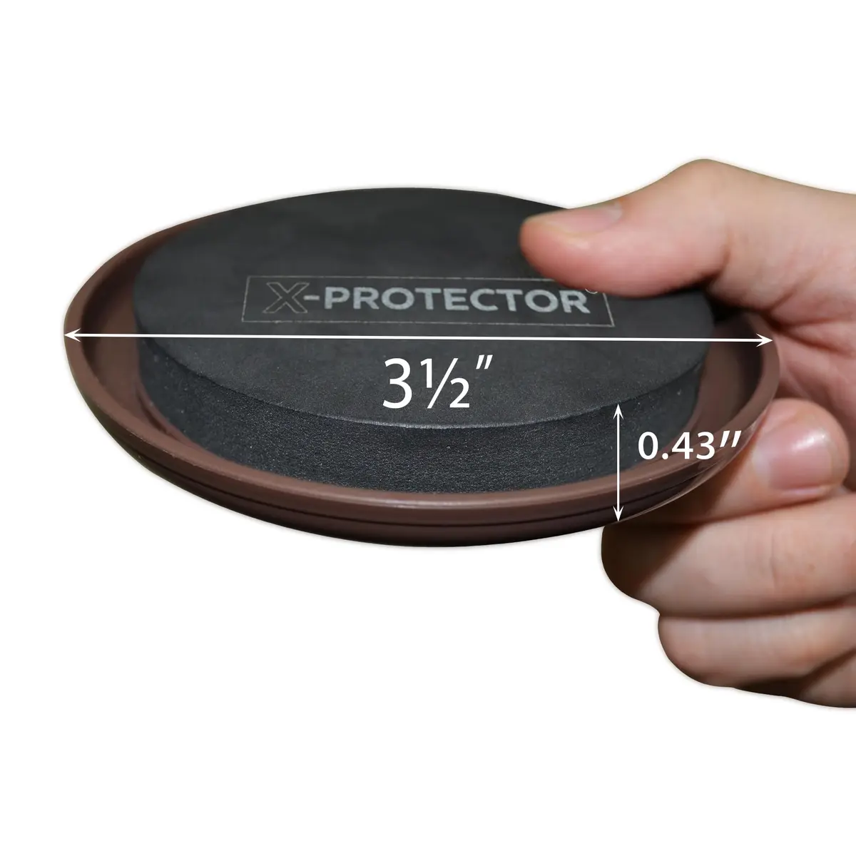X-Protector Heavy Duty Furniture Sliders for Carpet - 16 PCS 3.5" Round Moving Pads | Protects Floors & Saves Energy - view 2