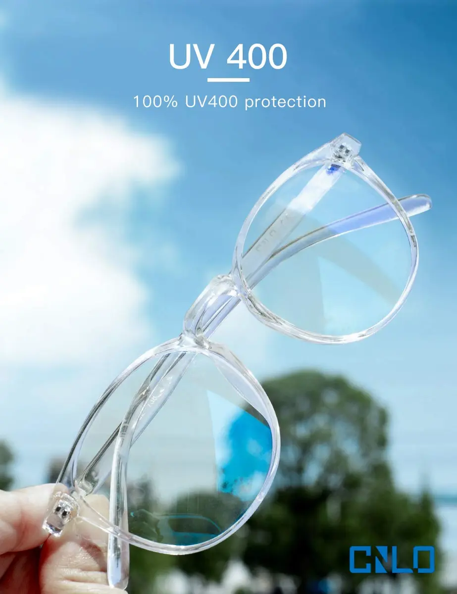 CNLO Blue Light Blocking Glasses Crystal Lightweight Frame Eyeglasses | Anti Eyestrain for Digital Screens - view 8