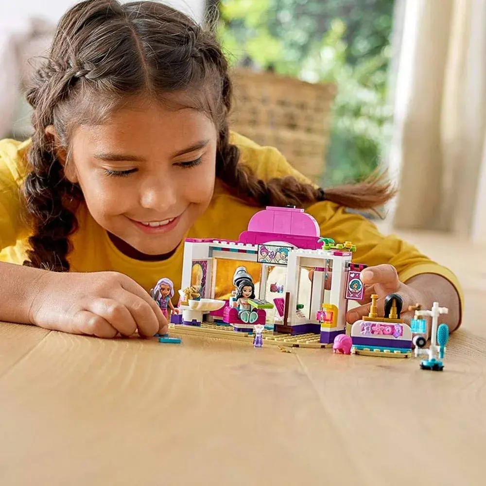 LEGO Friends Heartlake City Play Hair Salon Fun Toy 41391 Building Kit | Educational STEM-Learning Toy for Kids Ages 6+ - view 3