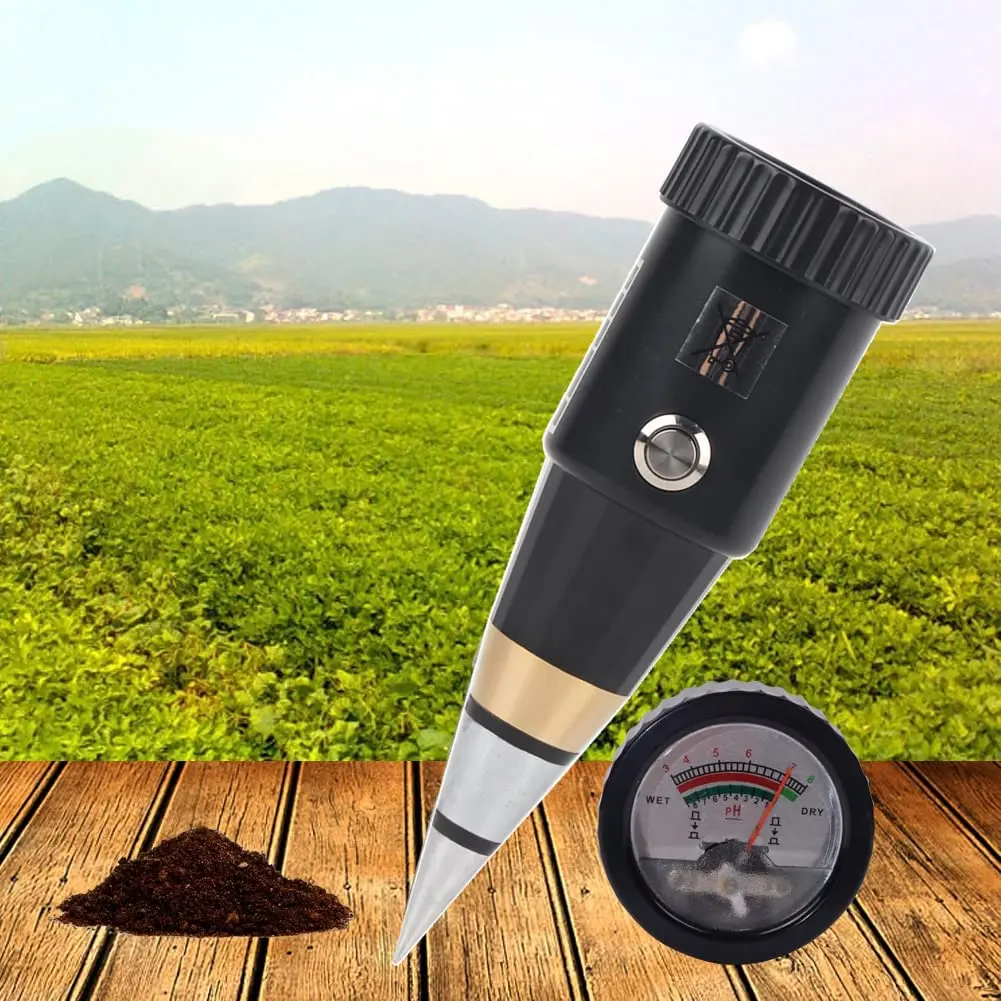 Tangxi VT-05 Soil pH & Moisture Meter, 3-8 pH Range, Self-Powered, Garden & Vineyard Soil Tester, 160*50mm - view 6