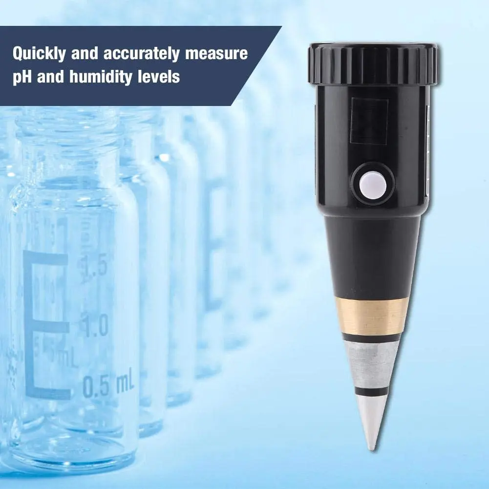 Tangxi VT-05 Soil pH & Moisture Meter, 3-8 pH Range, Self-Powered, Garden & Vineyard Soil Tester, 160*50mm - view 2