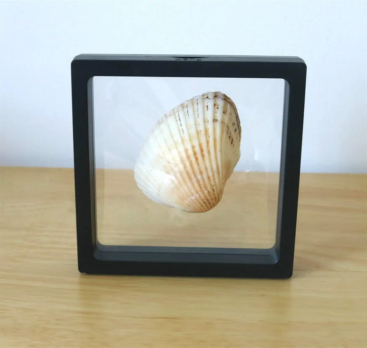 HillSpring Challenge Coins Display Frame, Black 4.3"x4.3"x0.8" | Floating Shadow Box for Medals & Jewelry - view 3