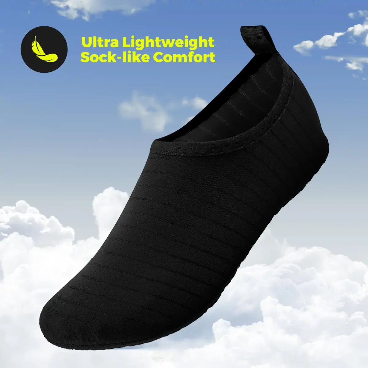 JOTO Water Shoes for Women & Men, Quick-Dry Breathable Aqua Socks with Non-Slip Rubber Sole | Size 7.5-8.5 Women/6.5-7.5 Men - view 6