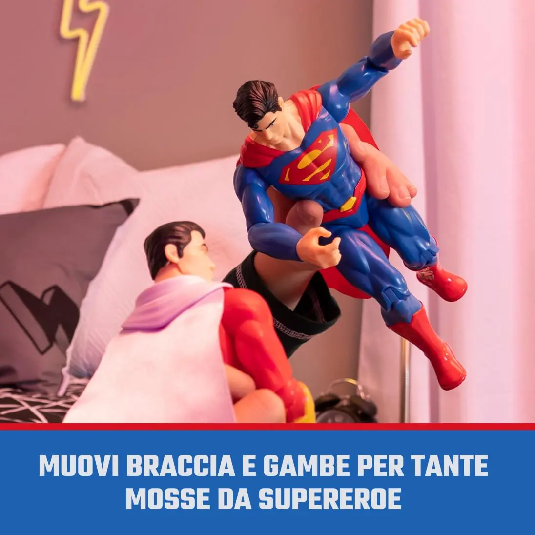 DC Comics Superman Action Figure 12-Inch | Comic Styling, Articulation & Collectible Toy for Kids & Fans - view 5