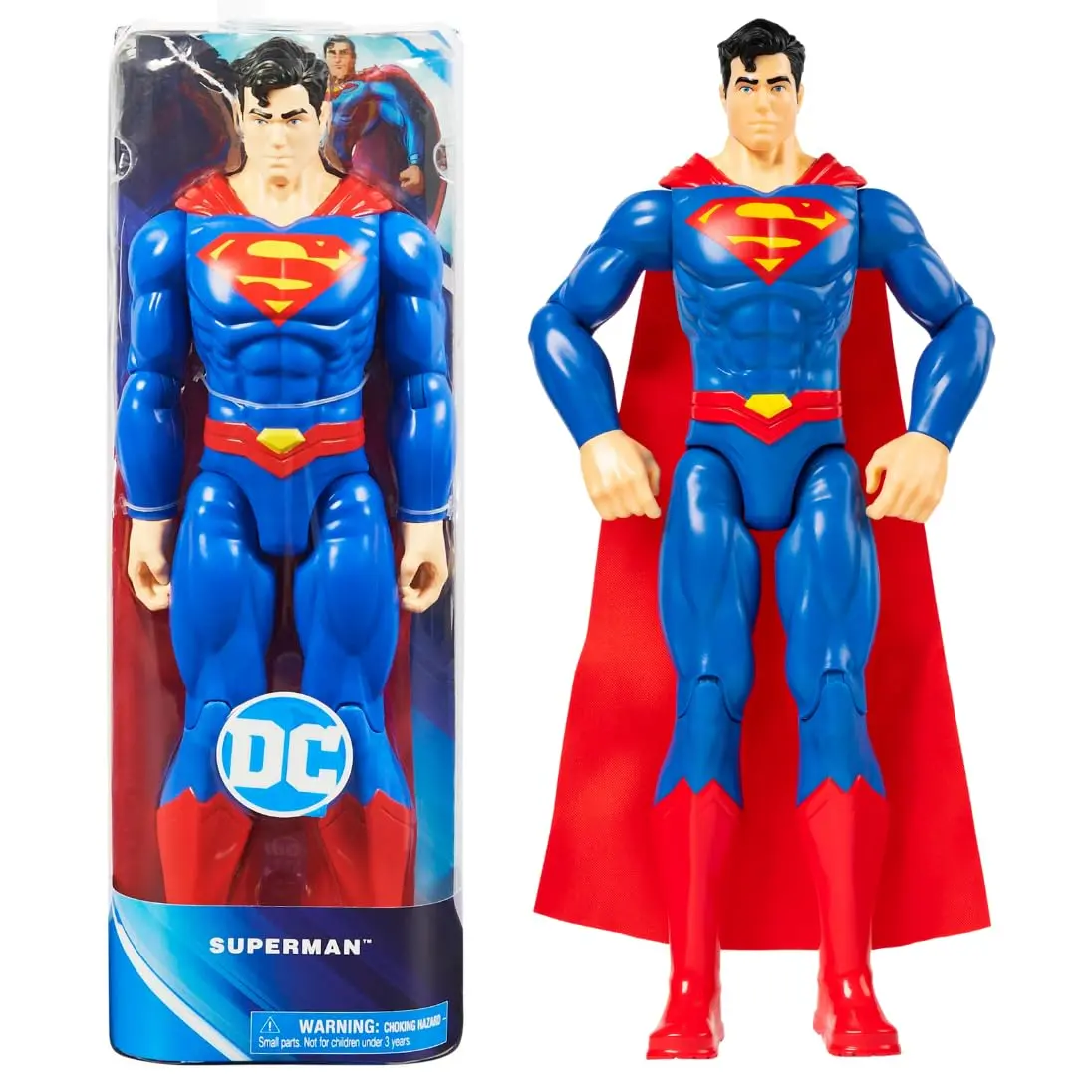 DC Comics Superman Action Figure 12-Inch | Comic Styling, Articulation & Collectible Toy for Kids & Fans - view 7