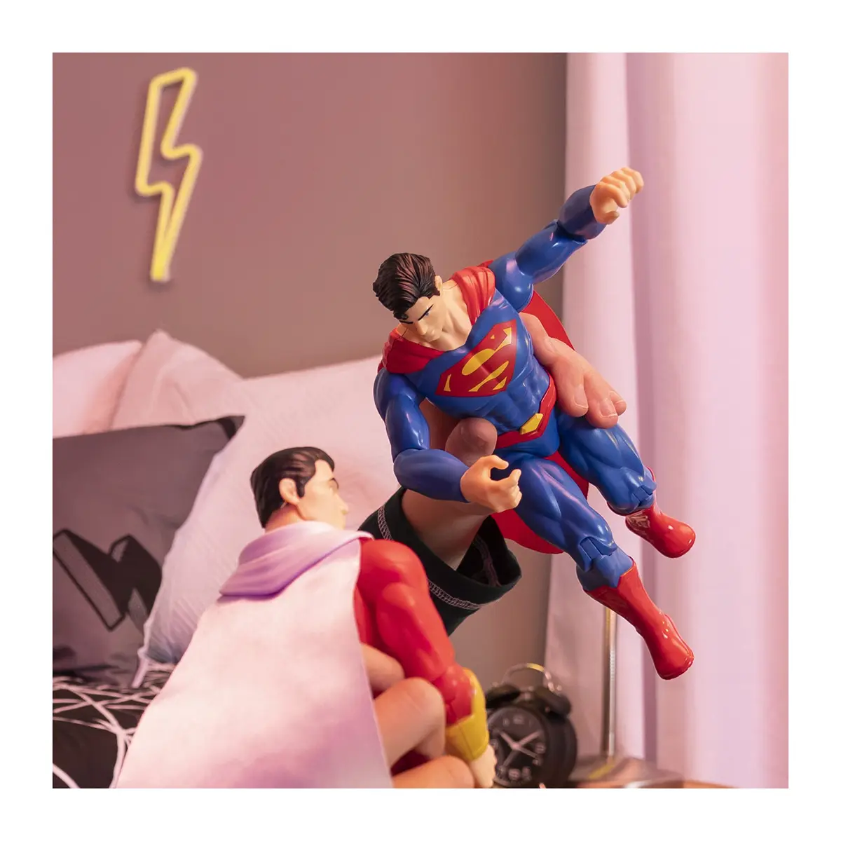 DC Comics Superman Action Figure 12-Inch | Comic Styling, Articulation & Collectible Toy for Kids & Fans - view 2