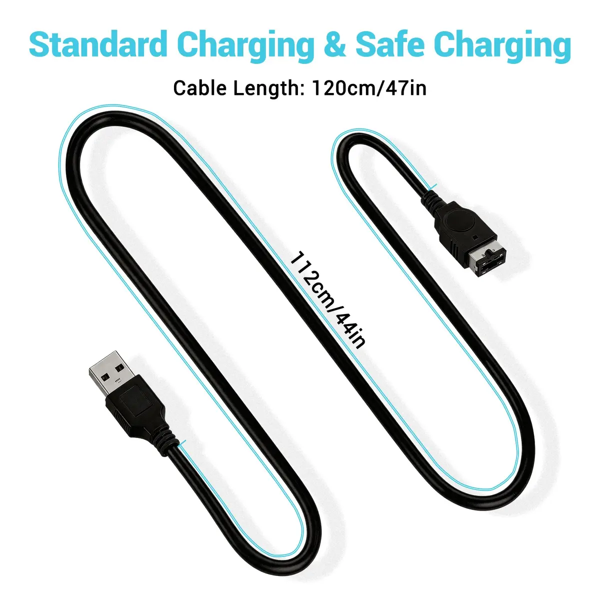 Xahpower Charger for Gameboy Advance sp, GBA SP Charger Cable Cord for Nintendo DS Original Console (120cm) | Fast Charge & Safe - view 4