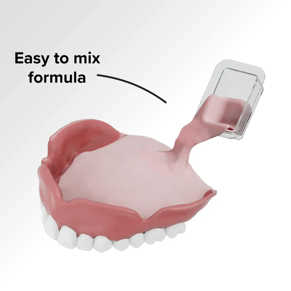 Dentemp Reline-It Denture Reline Kit Advanced Formula 2 Count (Pack of 1) | Custom Fit for Upper & Lower Dentures - view 4